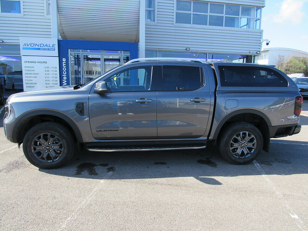 Ford Ranger Td Ecoblue Wildtrak Carbonized Grey 4X4 With Rear CK23XYU Grey #2