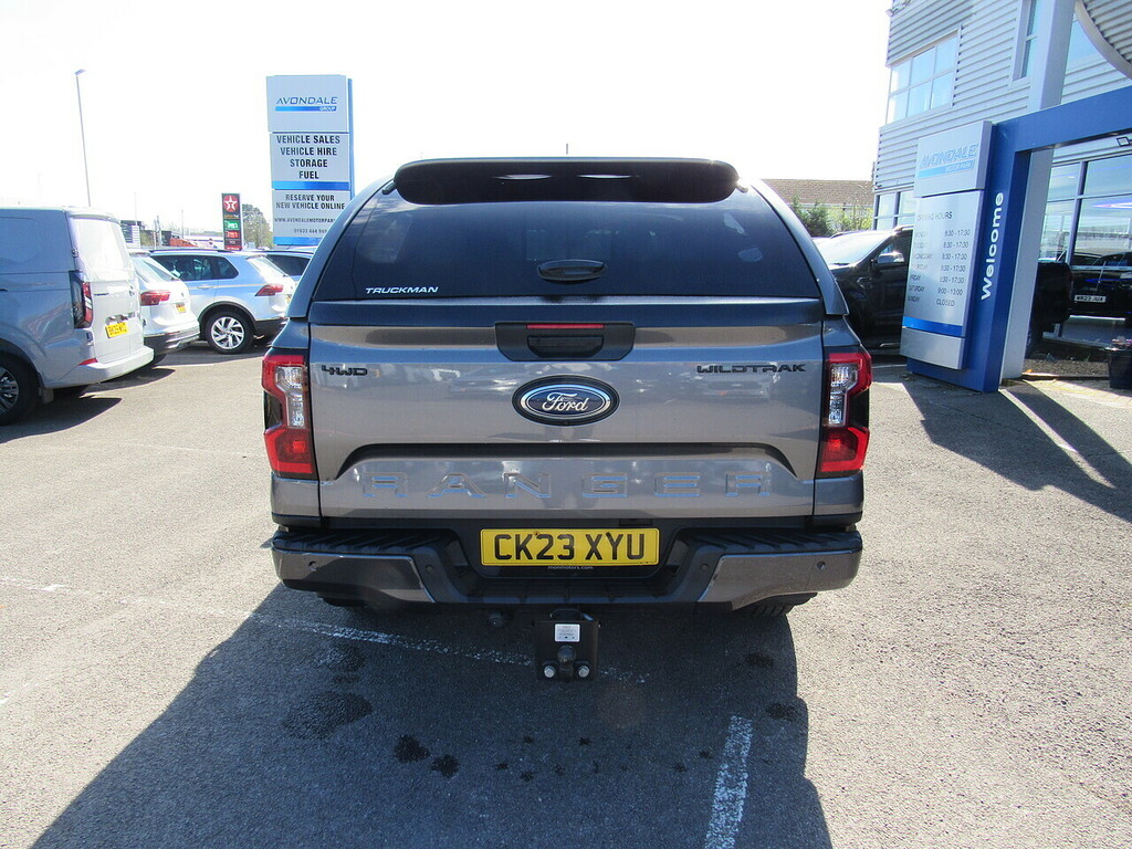 Ford Ranger Td Ecoblue Wildtrak Carbonized Grey 4X4 With Rear CK23XYU Grey #4