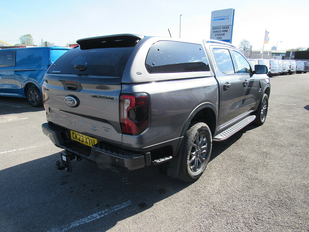 Ford Ranger Td Ecoblue Wildtrak Carbonized Grey 4X4 With Rear CK23XYU Grey #5