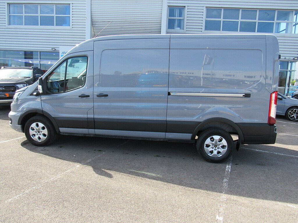 Ford Transit Custom 350 Ecoblue Limited L3 H2 Lwb Grey Matte WN25SXK Grey #3