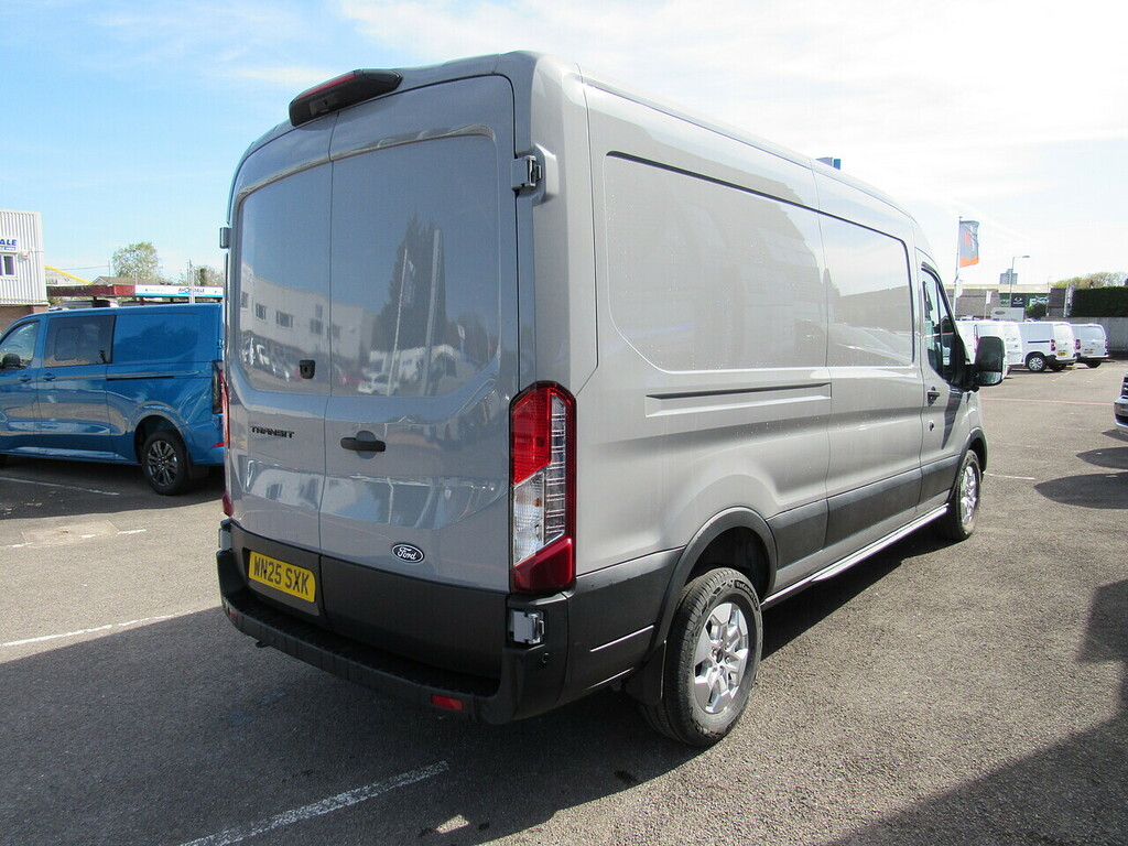 Ford Transit Custom 350 Ecoblue Limited L3 H2 Lwb Grey Matte WN25SXK Grey #6