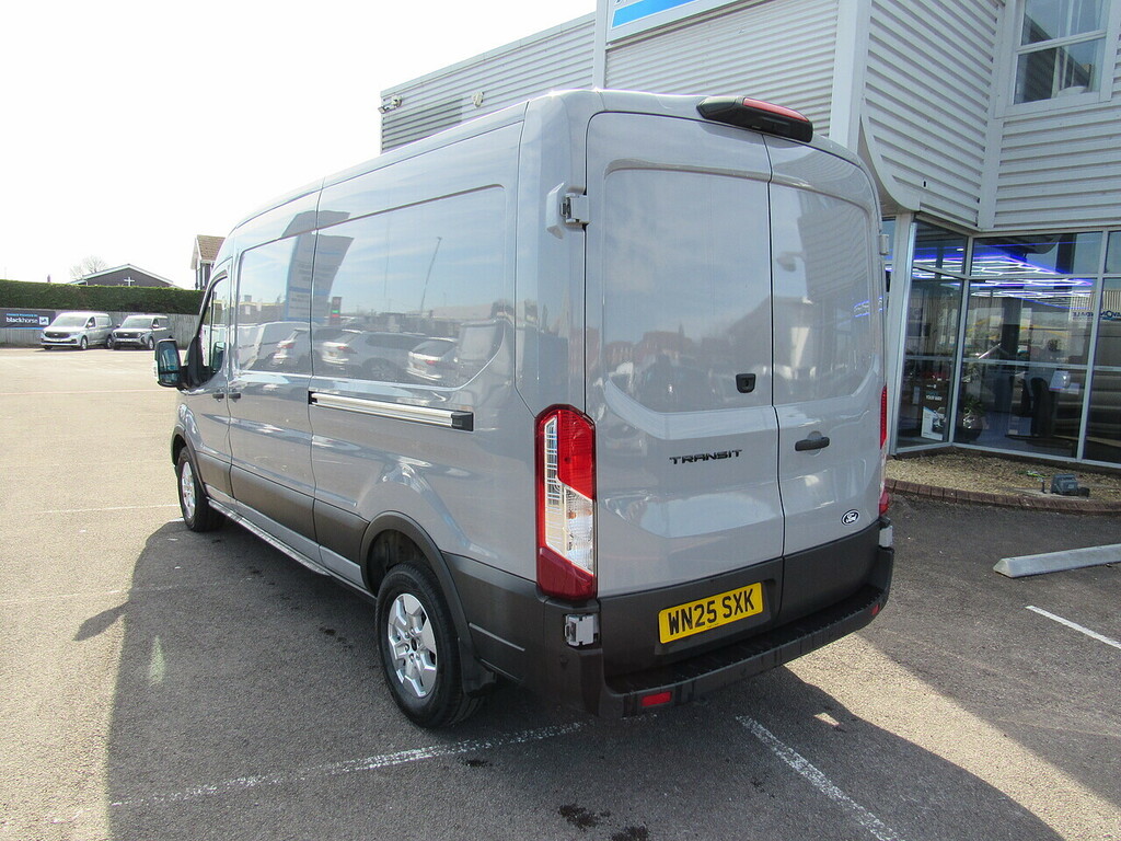 Ford Transit Custom 350 Ecoblue Limited L3 H2 Lwb Grey Matte WN25SXK Grey #4