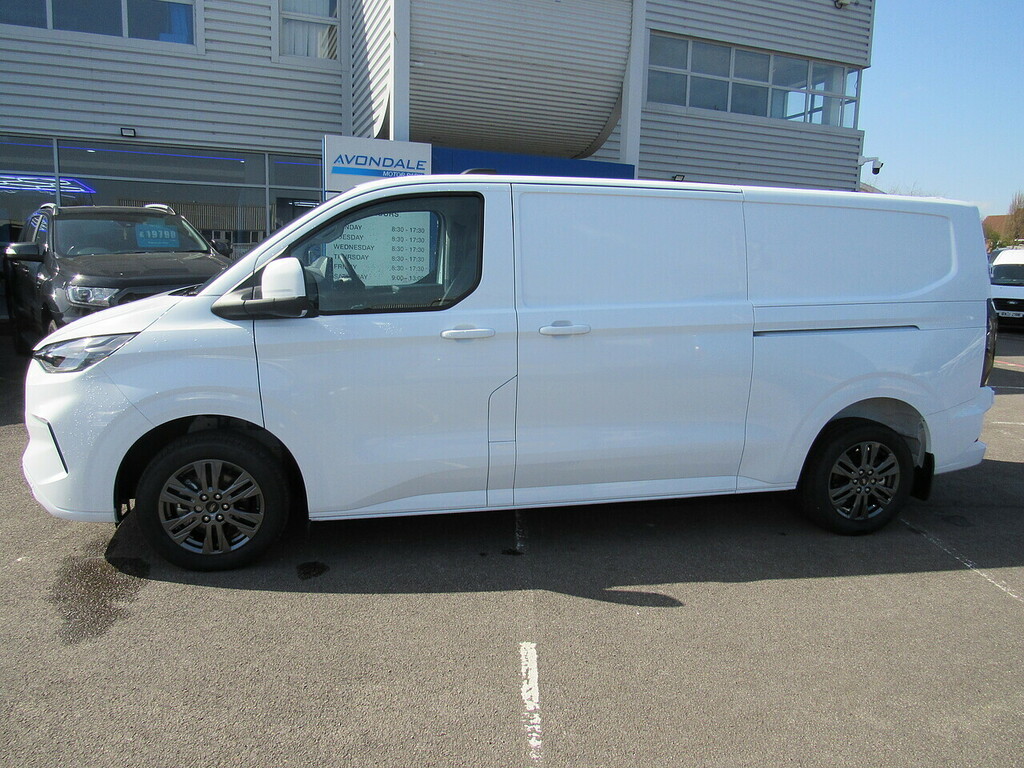 Ford Transit Custom 320 Ecoblue Limited L2 Lwb 170 Bhp Elect CK75DYV White #2