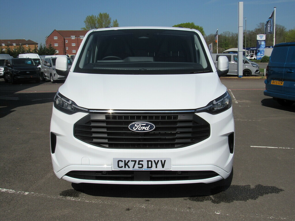 Ford Transit Custom 320 Ecoblue Limited L2 Lwb 170 Bhp Elect CK75DYV White #6