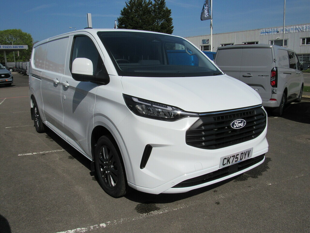 Ford Transit Custom 320 Ecoblue Limited L2 Lwb 170 Bhp Elect CK75DYV White #5