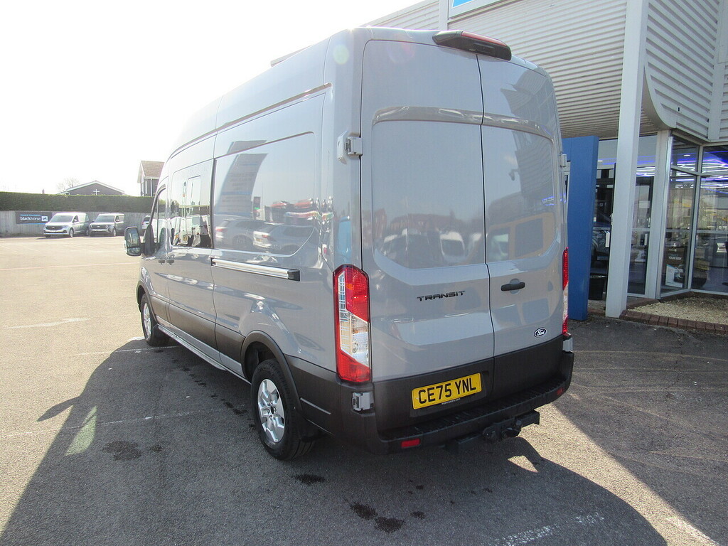 Ford Transit Custom 350 Ecoblue Trend L3 H3 7 Seats Kombi Crew Van Lwb CE75YNL Grey #2