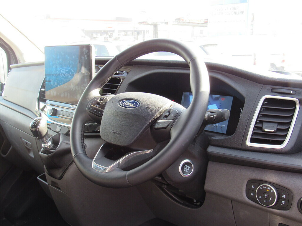 Ford Transit Custom 350 Ecoblue Trend L3 H3 7 Seats Kombi Crew Van Lwb CE75YNL Grey #6