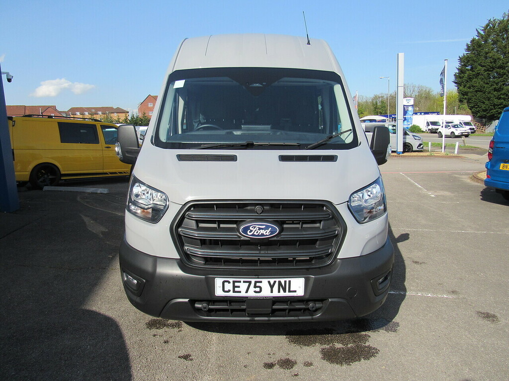 Ford Transit Custom 350 Ecoblue Trend L3 H3 7 Seats Kombi Crew Van Lwb CE75YNL Grey #5