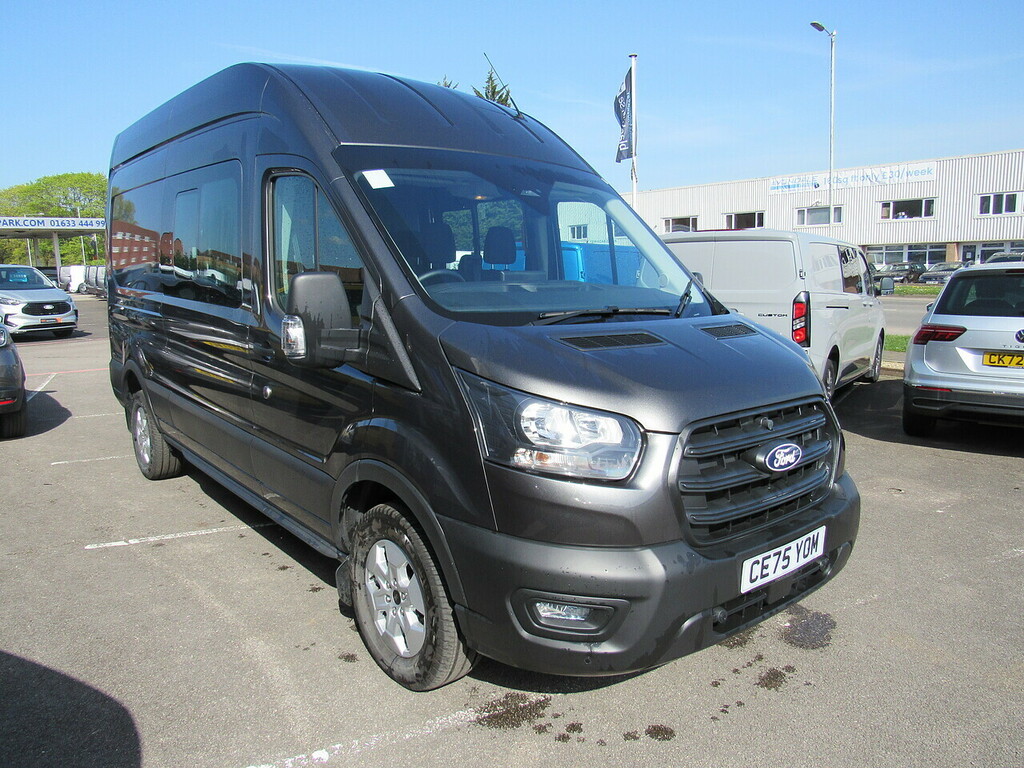Ford Transit Custom 350 Ecoblue Trend 165 Bhp L3 H3 7 Seats Kombi Crew CE75YOM Grey #6