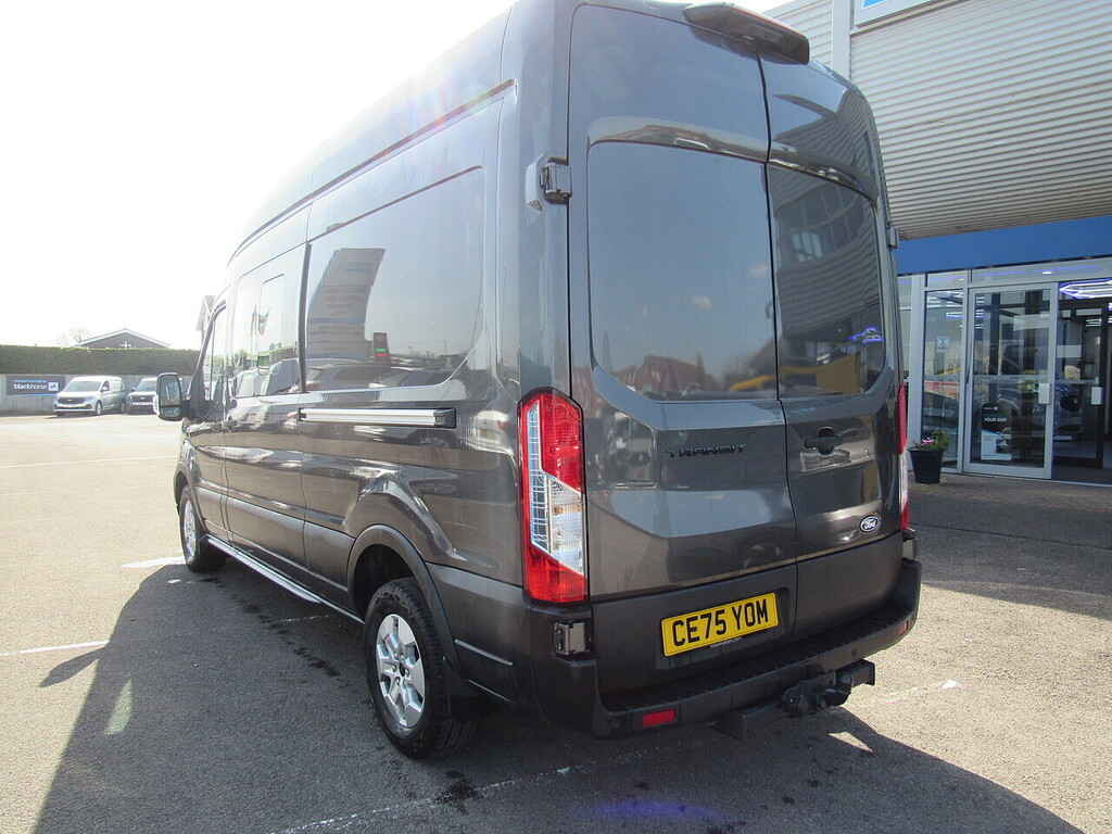 Ford Transit Custom 350 Ecoblue Trend 165 Bhp L3 H3 7 Seats Kombi Crew CE75YOM Grey #3