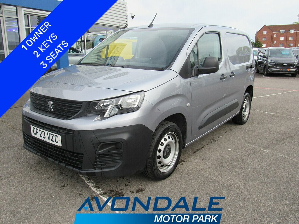 Peugeot Partner Bluehdi 1000 Professional Premium Euro 6 Van 3 S Grey