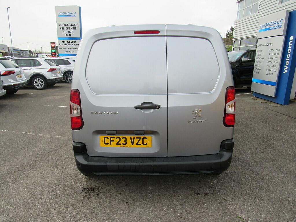 Peugeot Partner Bluehdi 1000 Professional Premium Euro 6 Van 3 S CF23VZC Grey #3