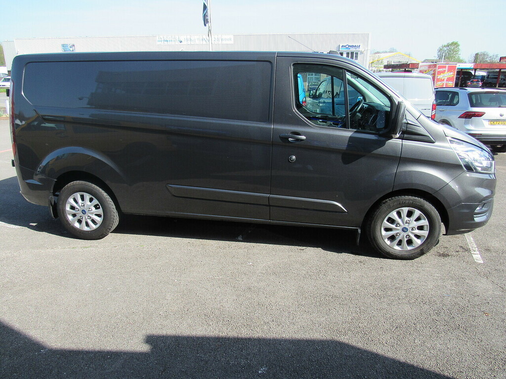 Ford Transit Custom 300 Ecoblue Limited L2 170 Bhp Grey Euro CN23VHH Grey #6