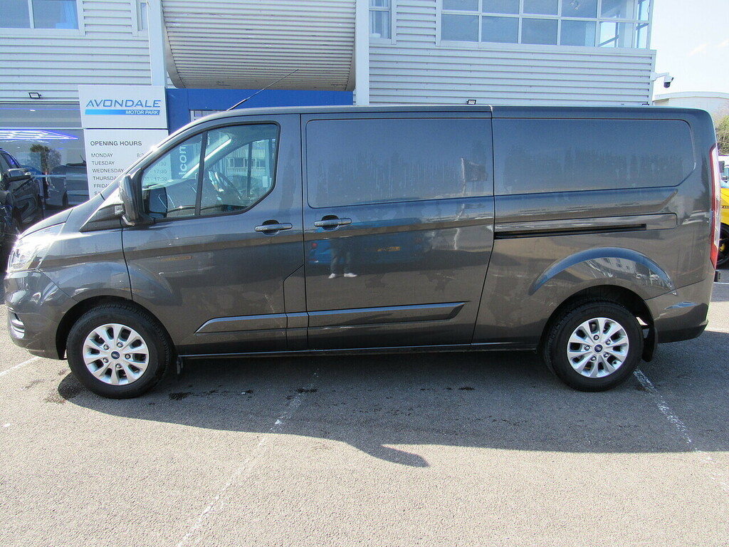 Ford Transit Custom 300 Ecoblue Limited L2 170 Bhp Grey Euro CN23VHH Grey #2
