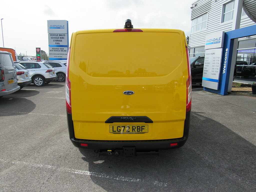 Ford Transit Custom 340 Ecoblue Leader 2.0 Panel Van LG72RBF Yellow #4