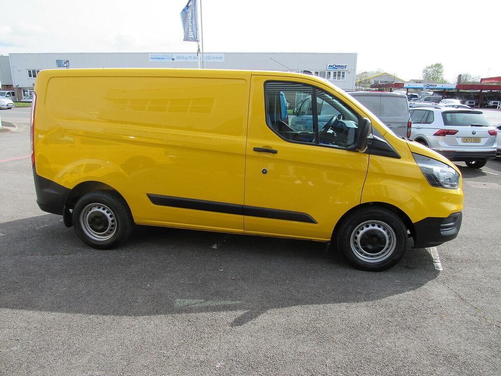 Ford Transit Custom 340 Ecoblue Leader 2.0 Panel Van LG72RBF Yellow #6