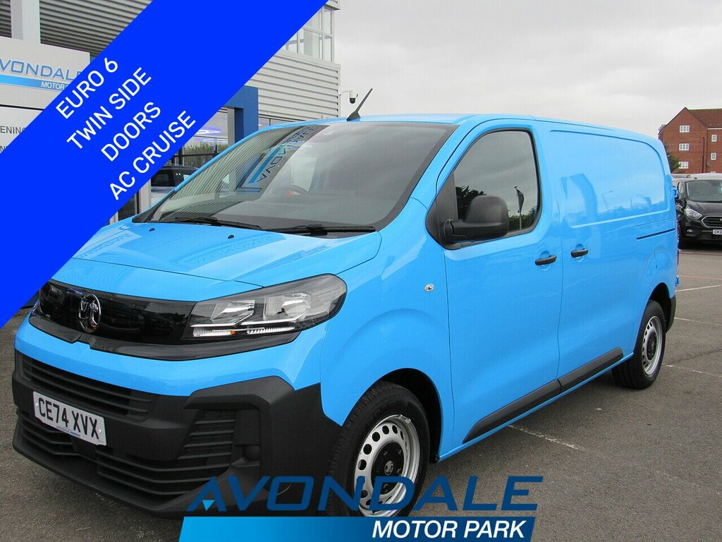 Vauxhall Vivaro 1.5 Turbo D Prime Panel Van 6Dr Swb Blue
