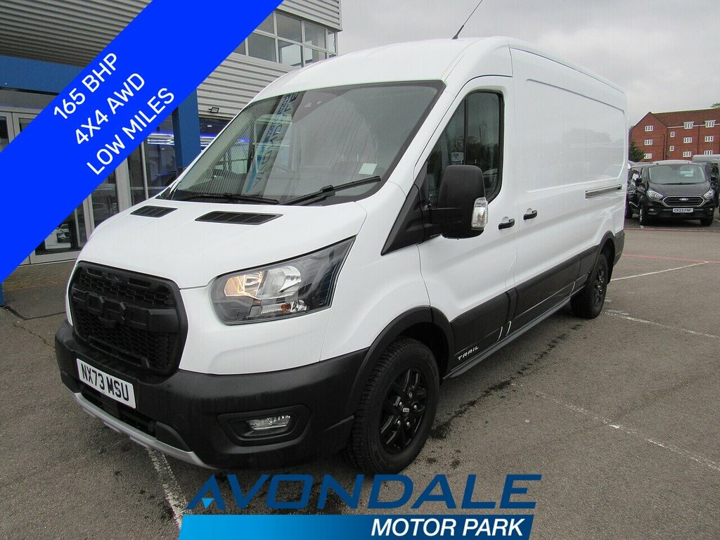 Ford Transit Custom 2.0 350 Ecoblue Trail Panel Van NX73MSU White