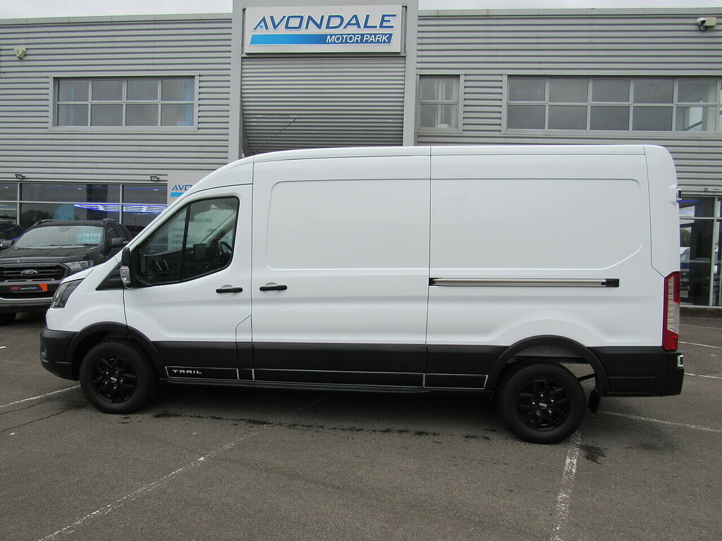 Ford Transit Custom 2.0 350 Ecoblue Trail Panel Van NX73MSU White #3