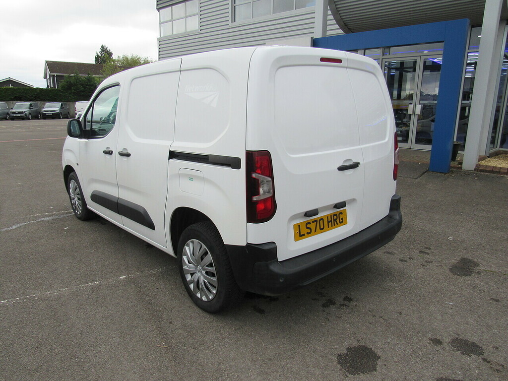 Peugeot Partner 1.2 1000 Puretech Professional Standard Panel Van LS70HRG White #3