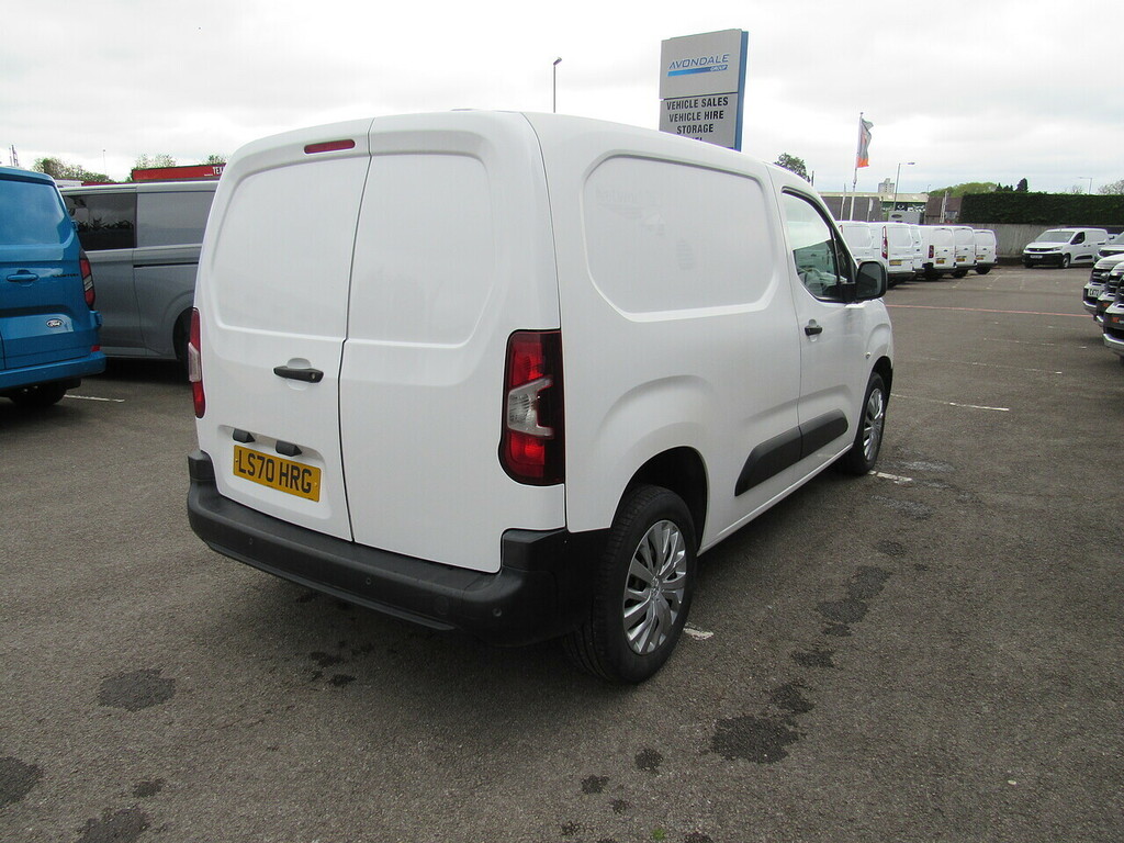 Peugeot Partner 1.2 1000 Puretech Professional Standard Panel Van LS70HRG White #5