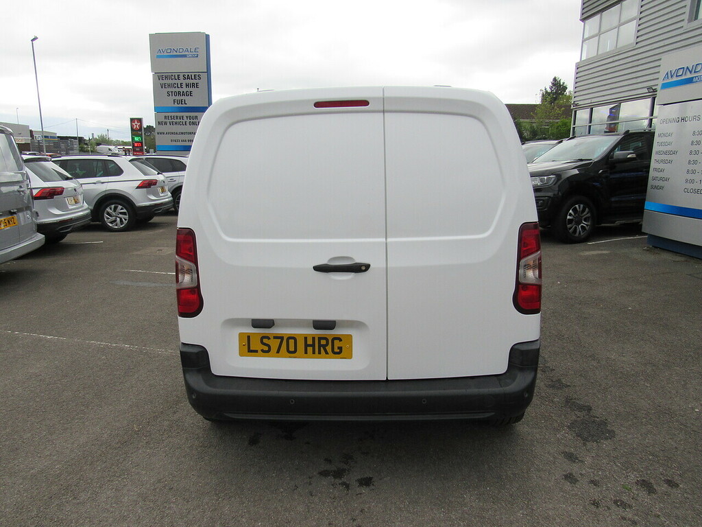 Peugeot Partner 1.2 1000 Puretech Professional Standard Panel Van LS70HRG White #4