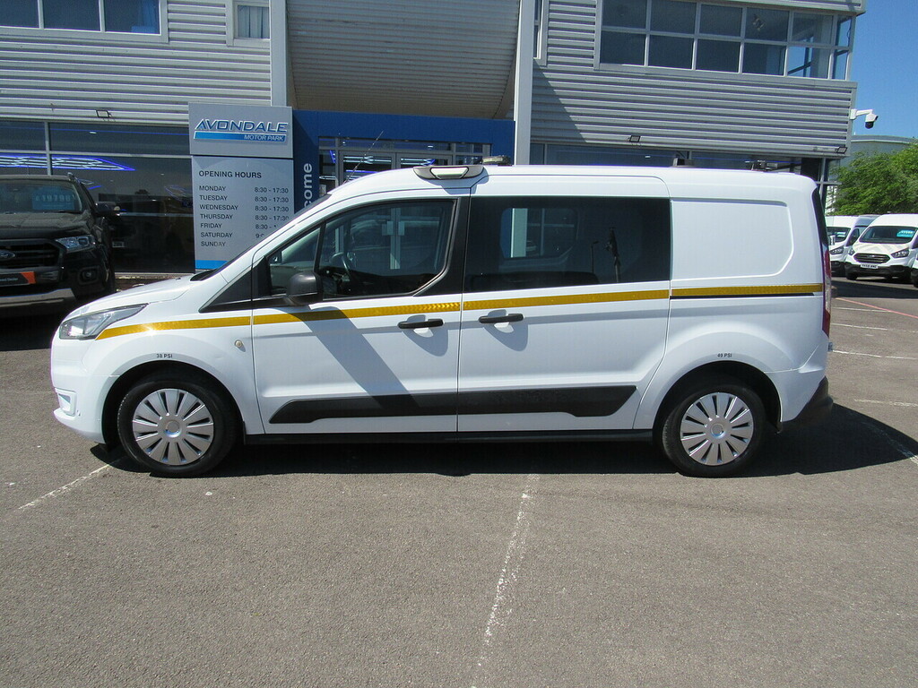 Ford Transit Connect 1.5 230 Ecoblue Trend Crew Van Double Cab 6Dr Dies YT69XDR White #2