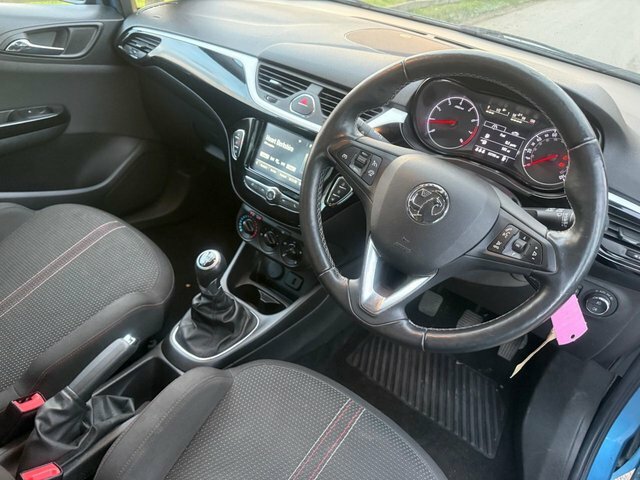 Vauxhall Corsa 1.4I Ecotec Griffin Hatchback Eu HD19HUY Blue #6