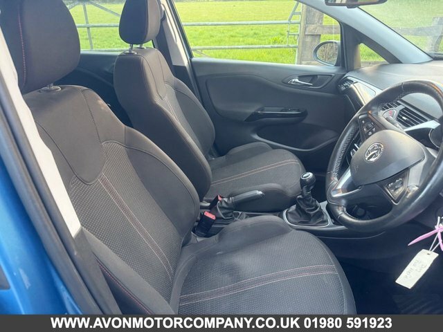 Vauxhall Corsa 1.4I Ecotec Griffin Hatchback Eu HD19HUY Blue #5