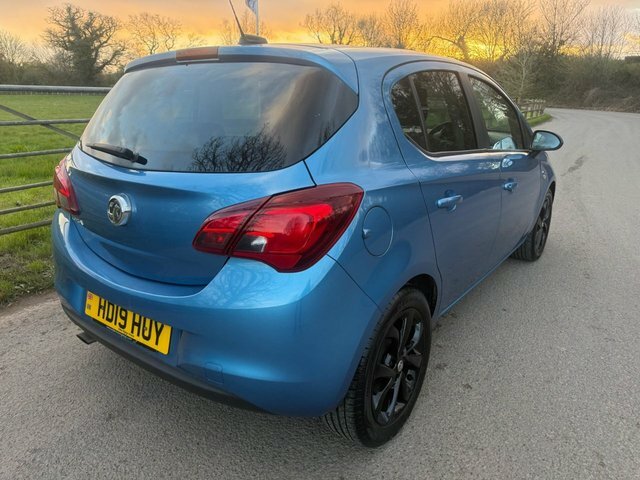 Vauxhall Corsa 1.4I Ecotec Griffin Hatchback Eu HD19HUY Blue #3