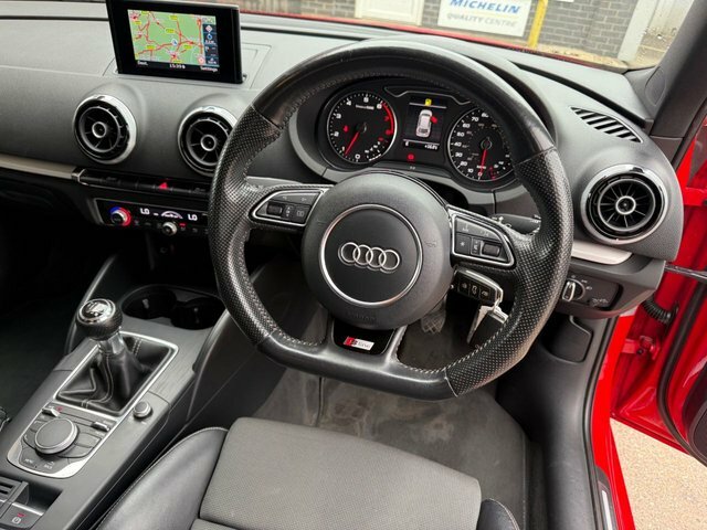Audi A3 1.4 Tfsi S Line Sportback Euro 5 FG14VWC Red #4