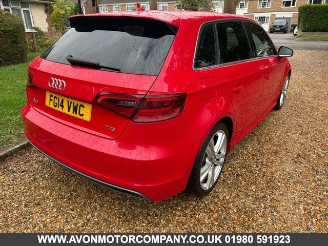 Audi A3 1.4 Tfsi S Line Sportback Euro 5 FG14VWC Red #3