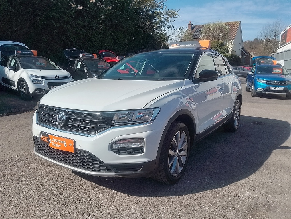 Volkswagen T-Roc Tsi Design ST20LNE White #4