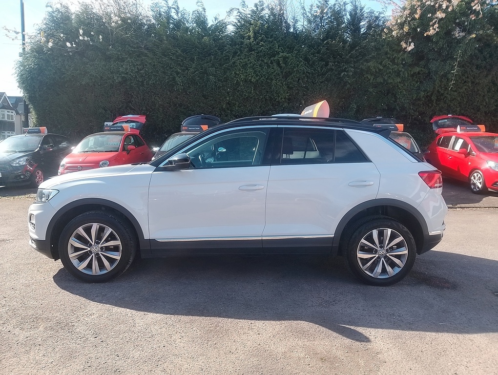Volkswagen T-Roc Tsi Design ST20LNE White #6
