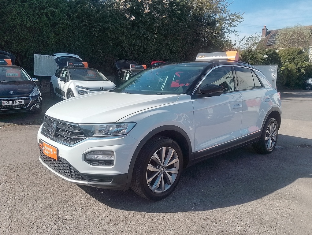 Volkswagen T-Roc Tsi Design ST20LNE White #5