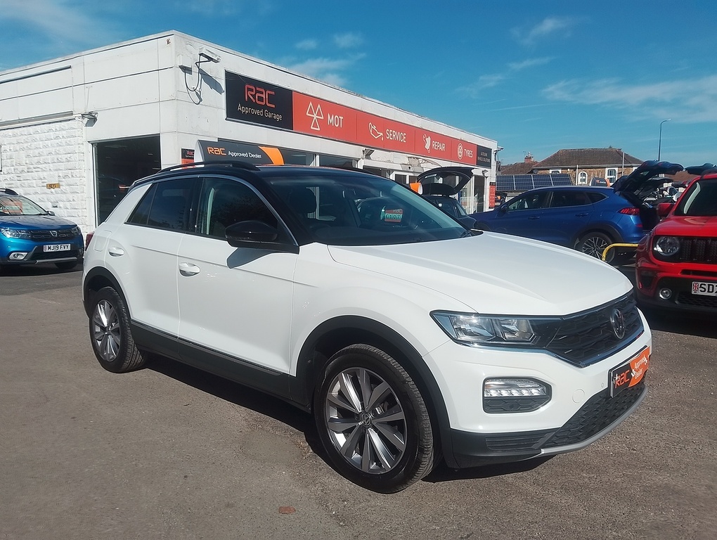 Volkswagen T-Roc Tsi Design ST20LNE White #2