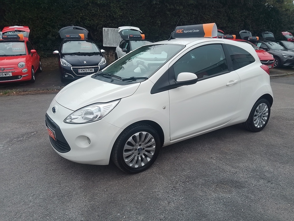 Ford KA Zetec NU62BEY White #6