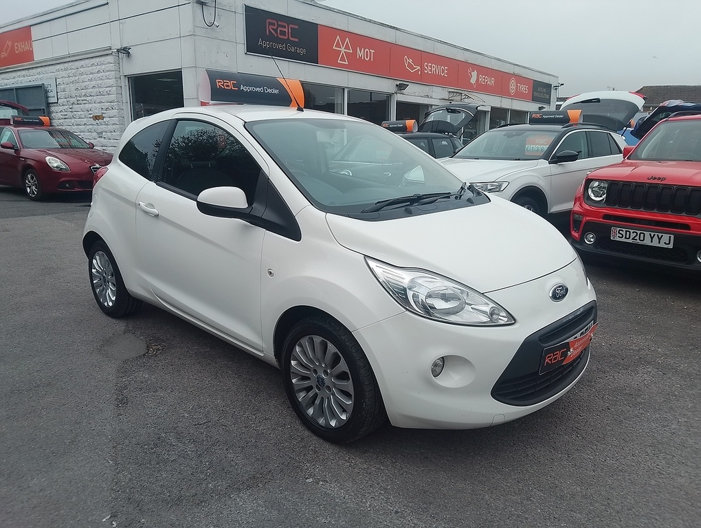 Ford KA Zetec NU62BEY White #2