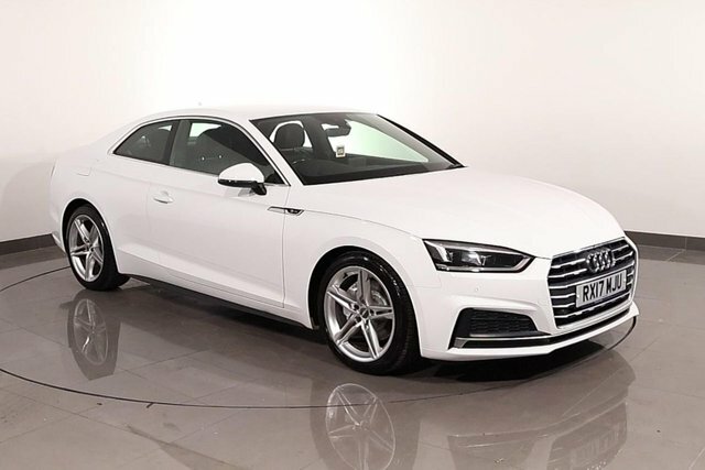 Audi A5 2.0 Tdi S Line Coupe S Tronic Euro 6 S White