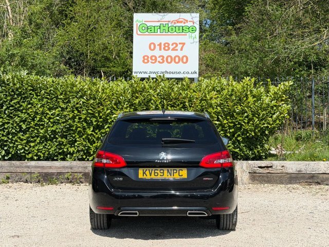 Peugeot 308 SW 1.5 Bluehdi Gt Line Black #6
