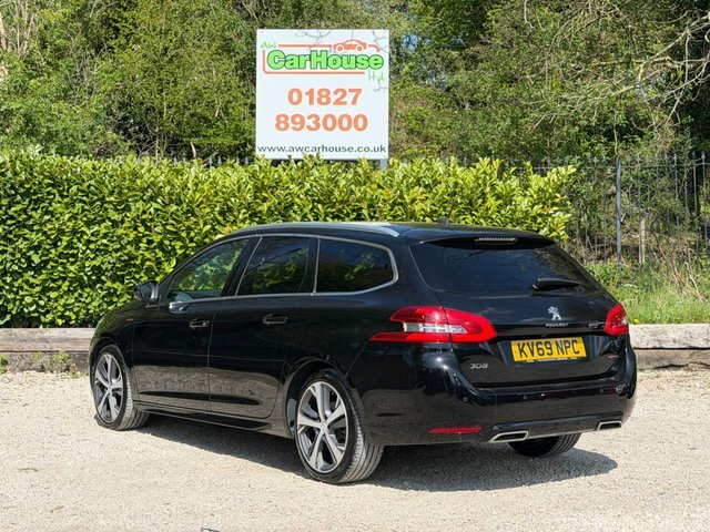 Peugeot 308 SW 1.5 Bluehdi Gt Line Black #3
