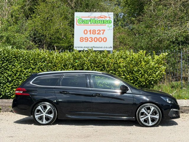 Peugeot 308 SW 1.5 Bluehdi Gt Line Black #5
