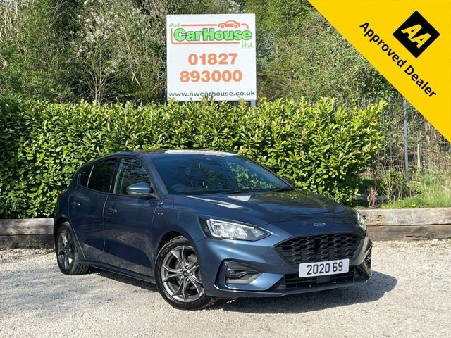 Ford Focus 1.5 Ecoblue St-line Hatchback Blue