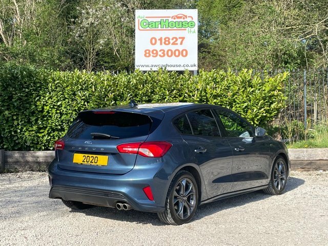 Ford Focus 1.5 Ecoblue St-line Hatchback R29WNJ Blue #2