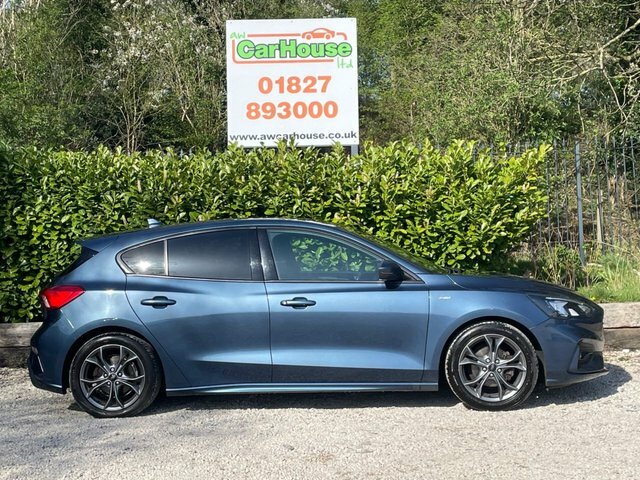 Ford Focus 1.5 Ecoblue St-line Hatchback R29WNJ Blue #5