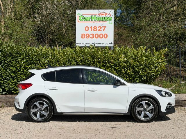 Ford Focus 1.0T Ecoboost Active Hatchback WM19AGU White #5