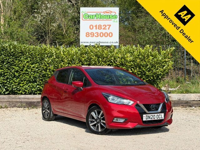 Nissan Micra 1.0 Ig-t Tekna Hatchback Red