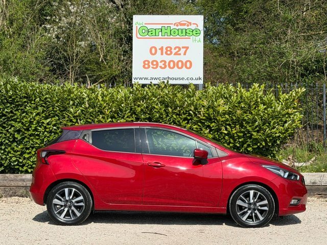 Nissan Micra 1.0 Ig-t Tekna Hatchback DN20OCL Red #5