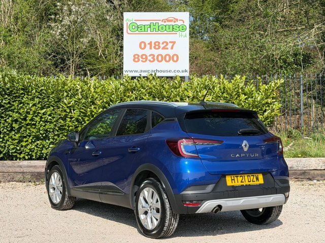Renault Captur 1.3 Tce Iconic Suv HT21DZW Blue #3