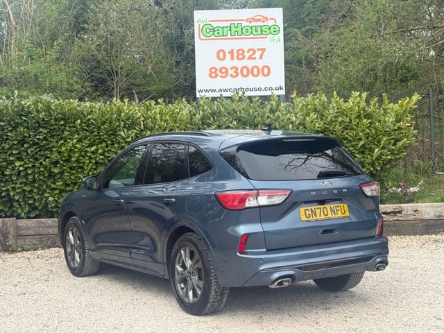 Ford Kuga 1.5 Ecoblue St-line First GN70NFU Blue #2